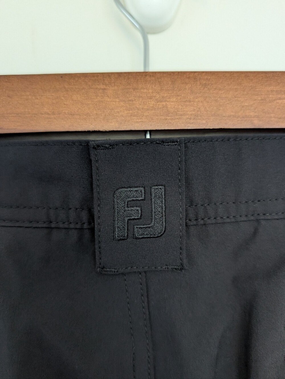Men's Footjoy Performance Lightweight Golf Shorts Size 40 Black Flat Front - Picture 6 of 13